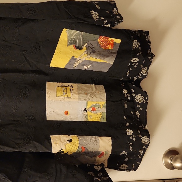 Citron Santa Monica Button Down Top size M - Picture 10 of 11